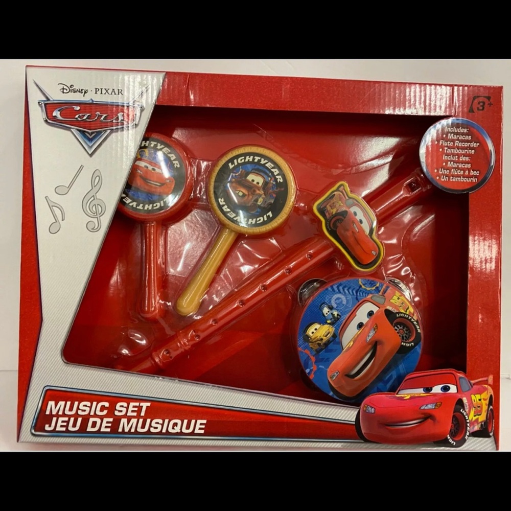 Disney Pixar Cars music set 14”Lx11"Hx1.5”